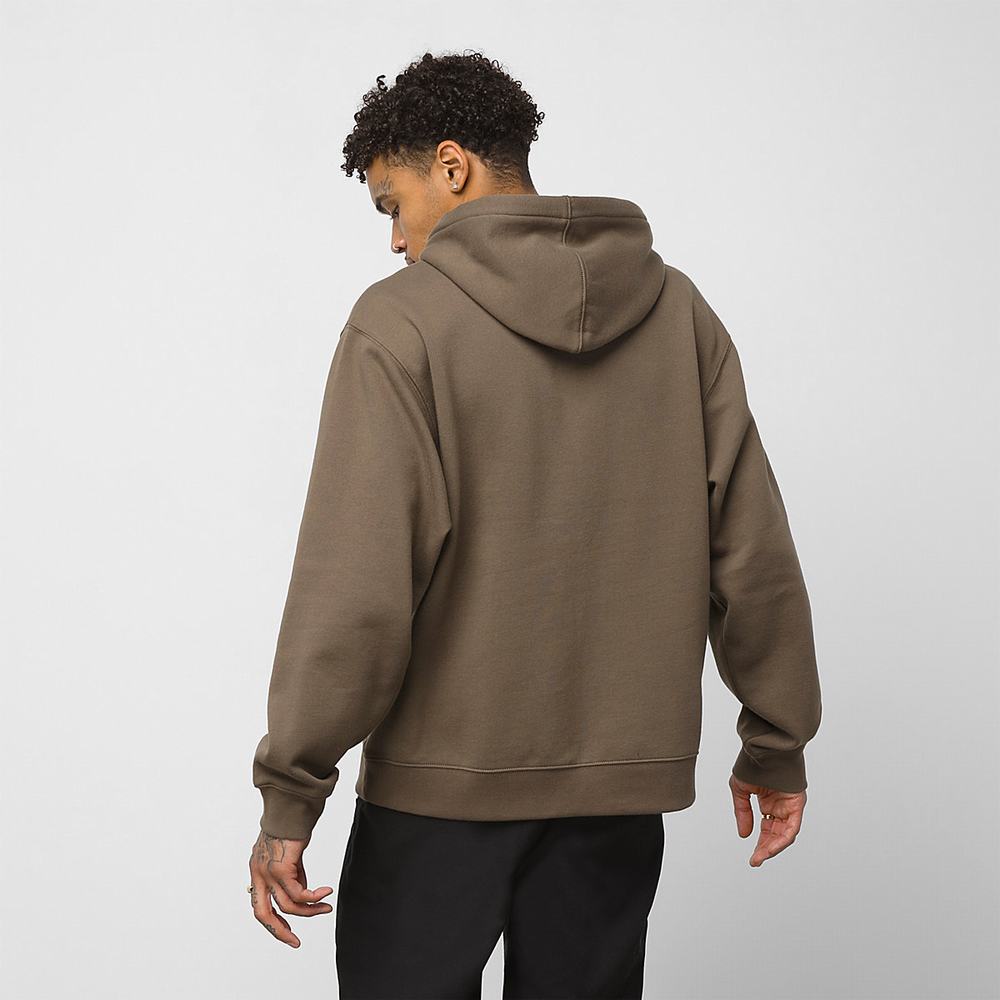 Men's Vans Skate Classics Hoodie Brown | USA63018