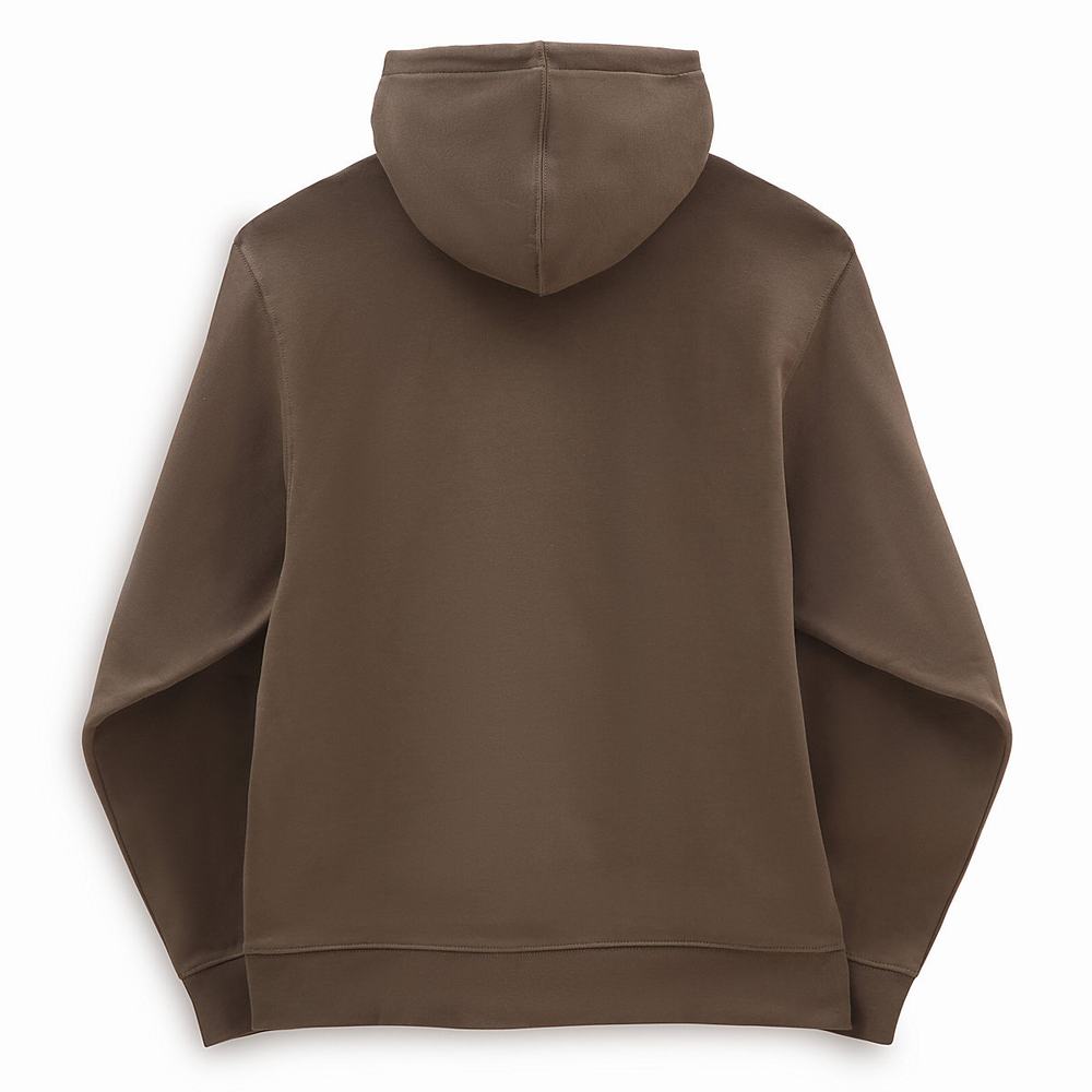 Men's Vans Skate Classics Hoodie Brown | USA63018