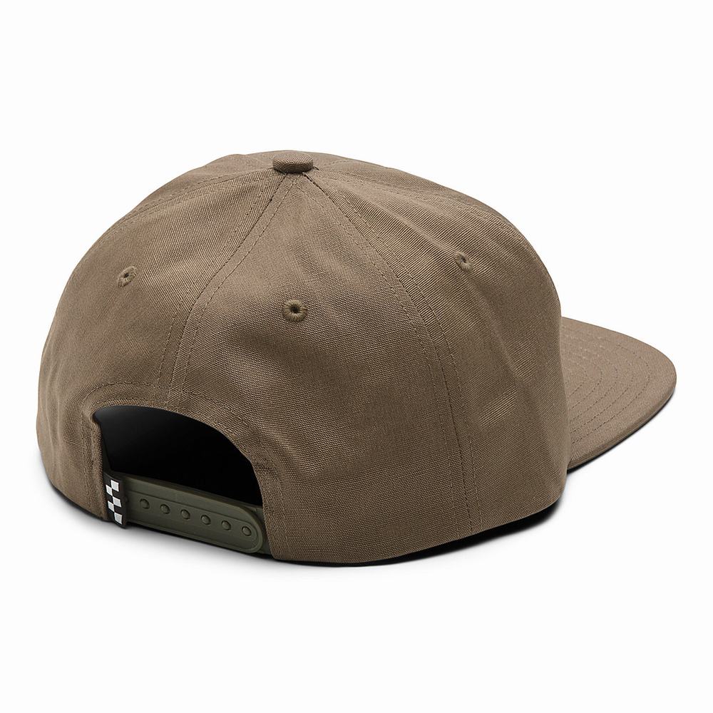 Men's Vans Skate Classics Shallow Unstructured Hats Brown | USA37640