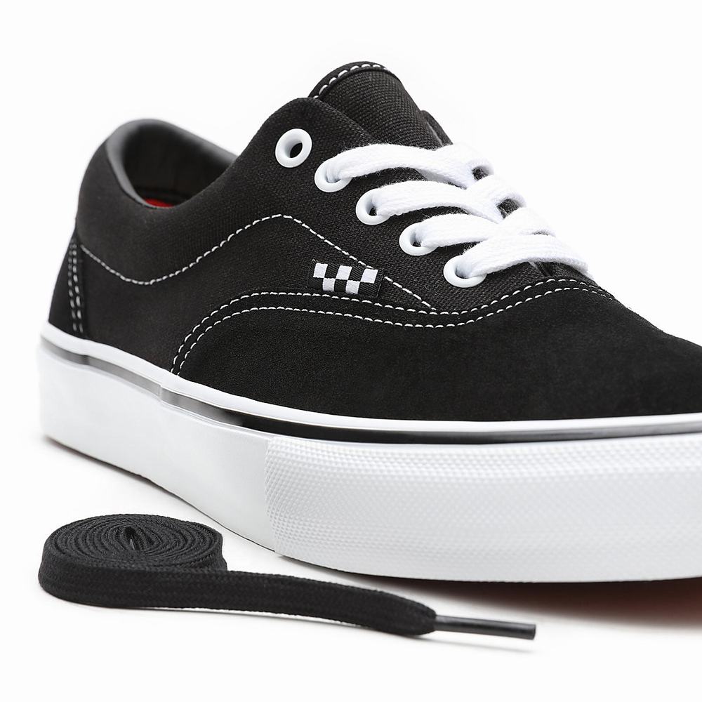 Men's Vans Skate Era Sneakers Black | USA14728