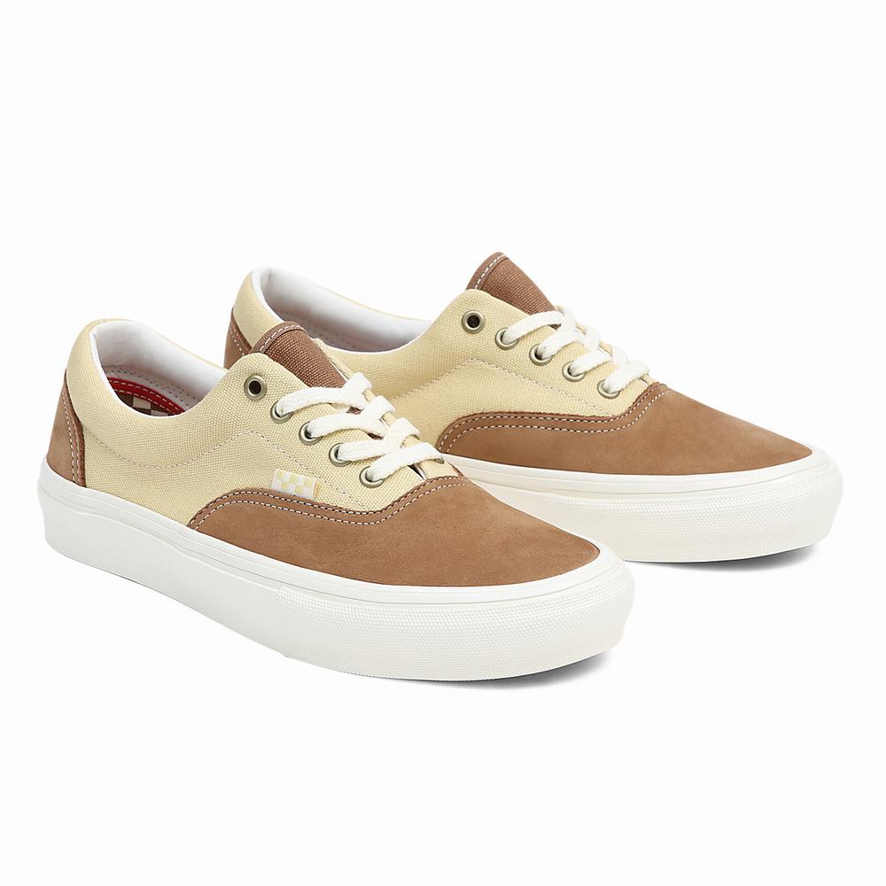 Men\'s Vans Skate Era Sneakers Brown | USA68957