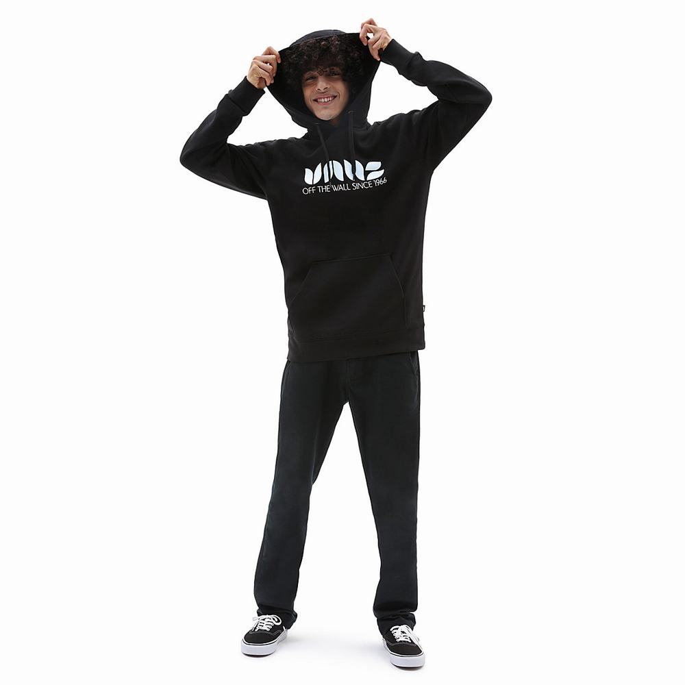 Men's Vans Skate Graphic Hoodie Black | USA63150