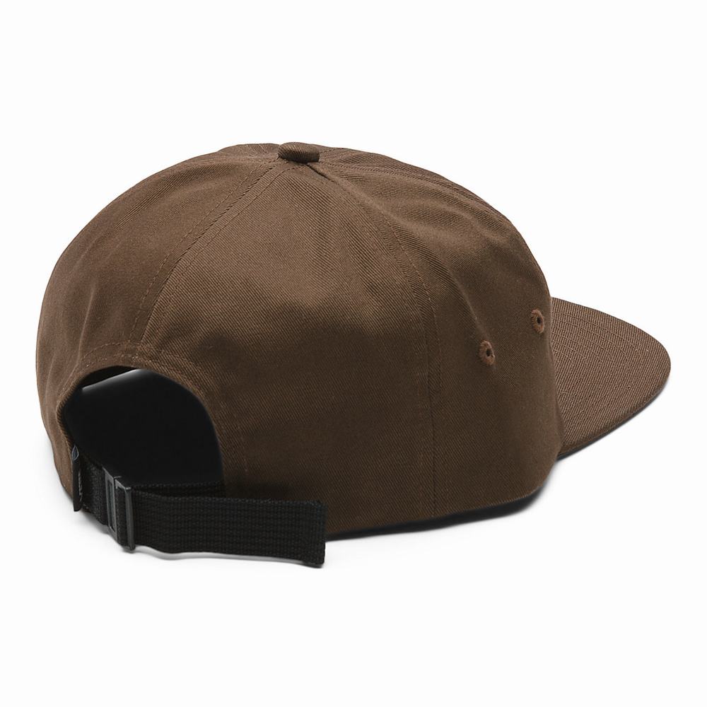 Men's Vans Skate Graphics Jockey Hats Brown | USA75691