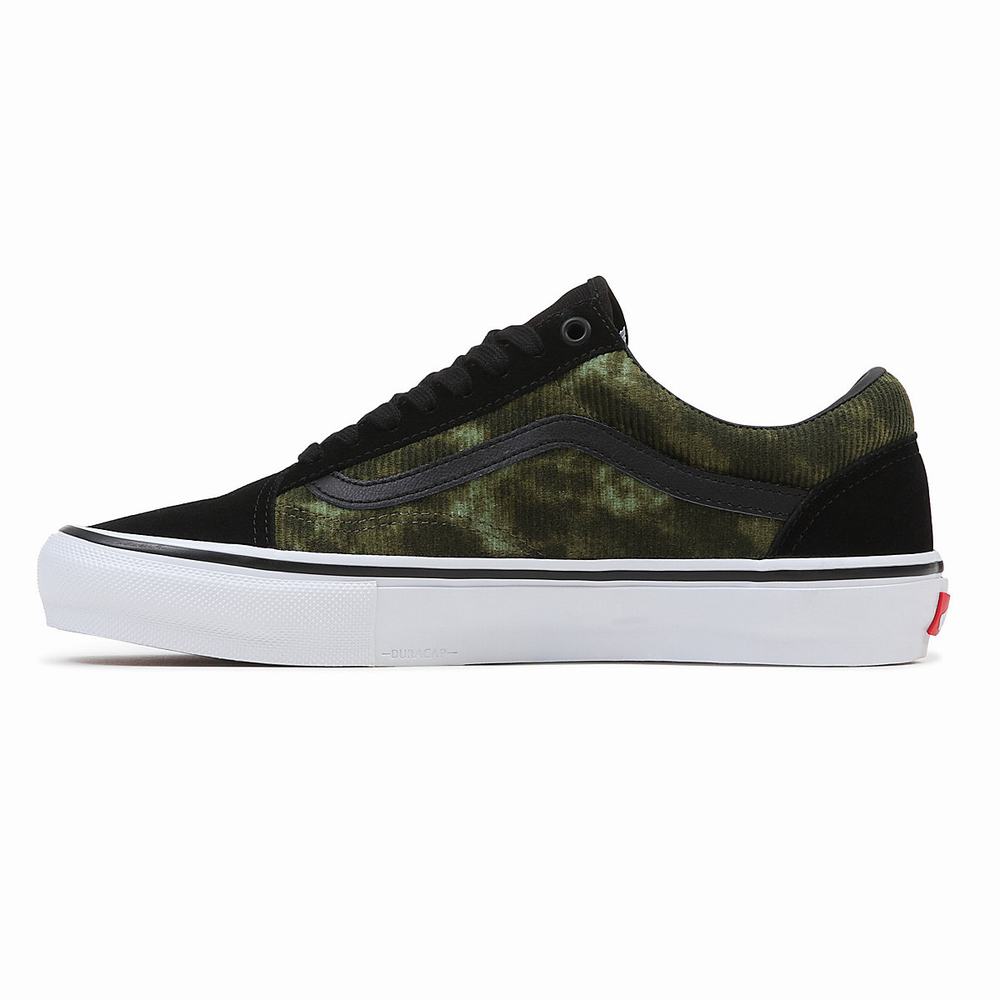 Men's Vans Skate Old Skool Sneakers Black | USA27683