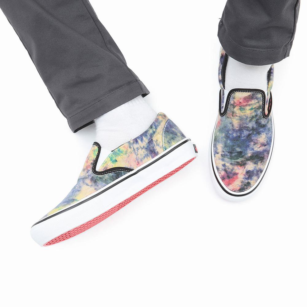 Men's Vans Skate Slip On Shoes Multicolor | USA01238