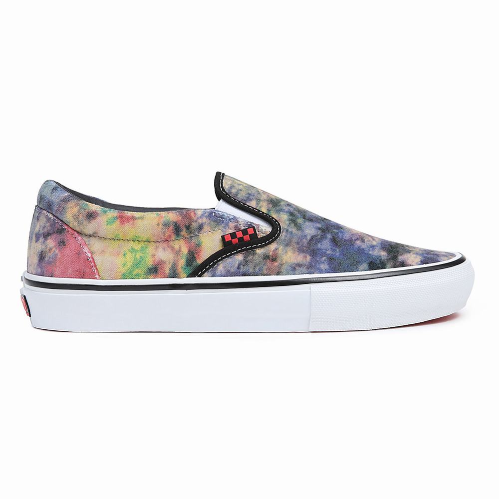 Men's Vans Skate Slip On Shoes Multicolor | USA01238