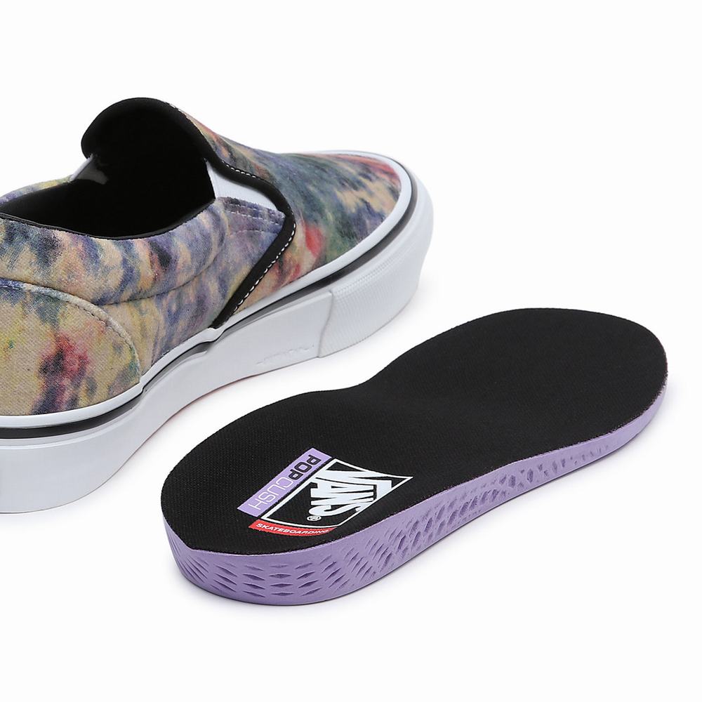 Men's Vans Skate Slip On Shoes Multicolor | USA01238