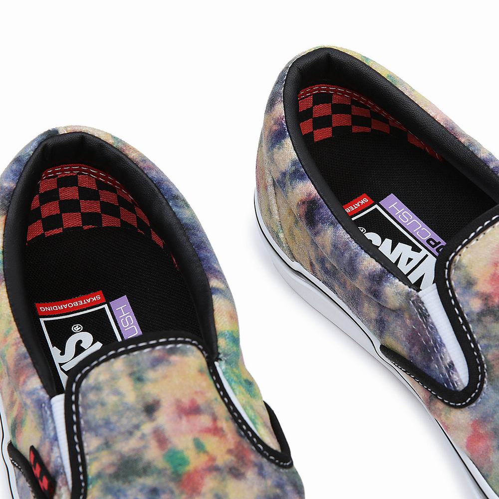 Men's Vans Skate Slip On Shoes Multicolor | USA01238