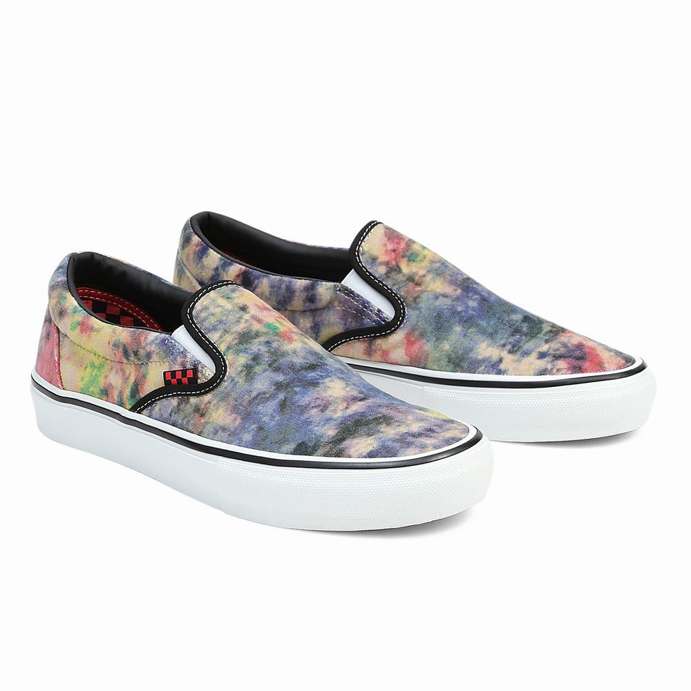 Men\'s Vans Skate Slip On Shoes Multicolor | USA01238