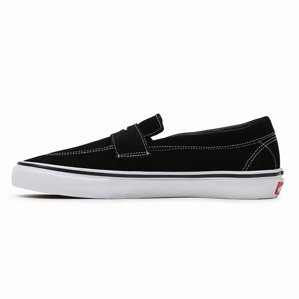 Men's Vans Skate Style 53 Slip On Shoes Black | USA09351