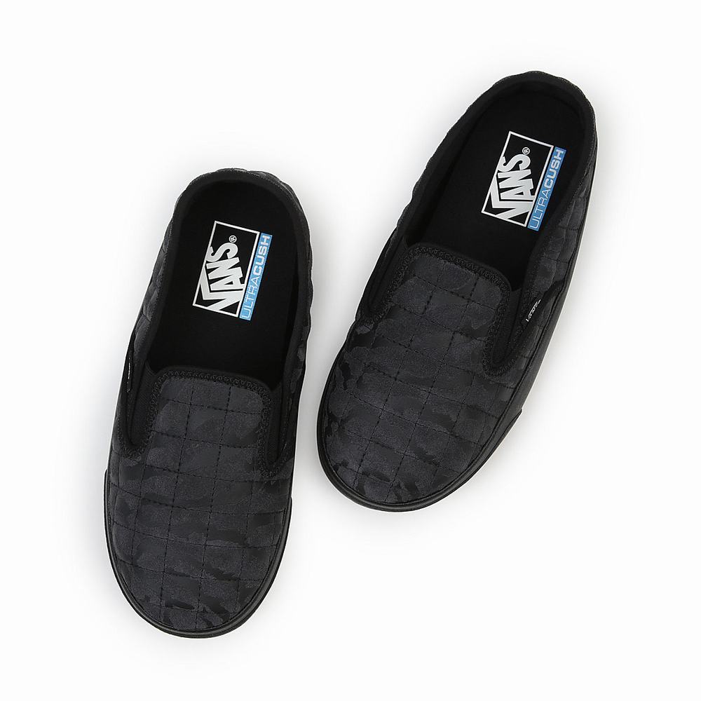 Men's Vans Slip-Er 2 Slip On Shoes Black | USA87569