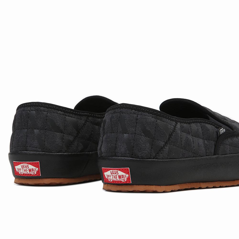 Men's Vans Slip-Er 2 Slip On Shoes Black | USA87569