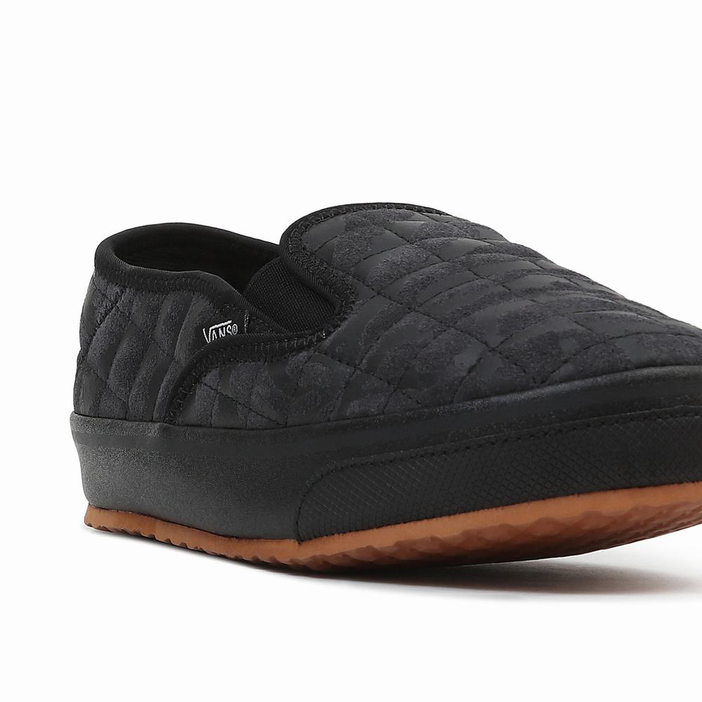 Men's Vans Slip-Er 2 Slip On Shoes Black | USA87569