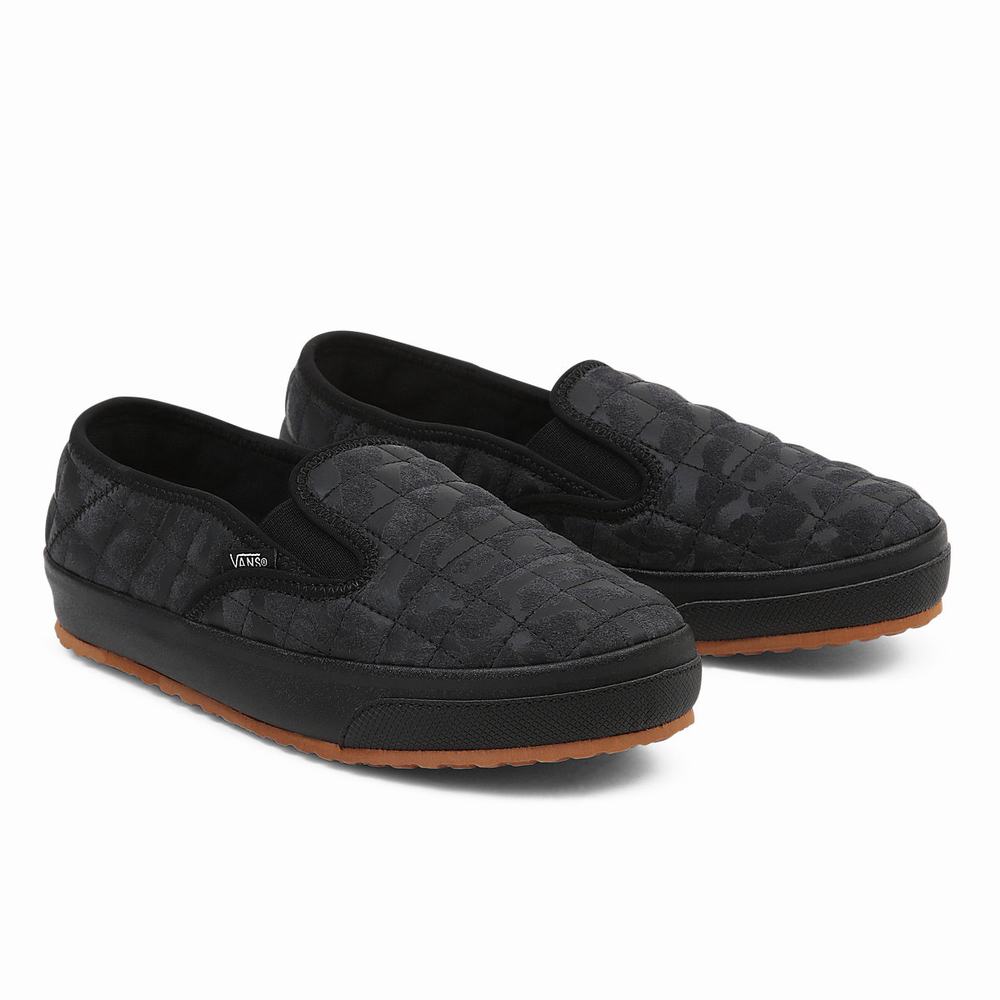 Men\'s Vans Slip-Er 2 Slip On Shoes Black | USA87569