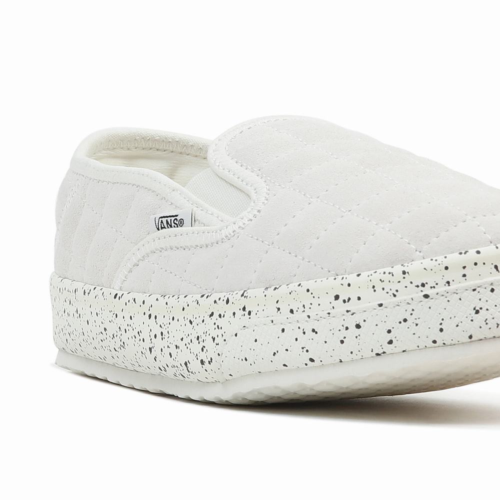 Men's Vans Slip-Er 2 Slip On Shoes White | USA63715