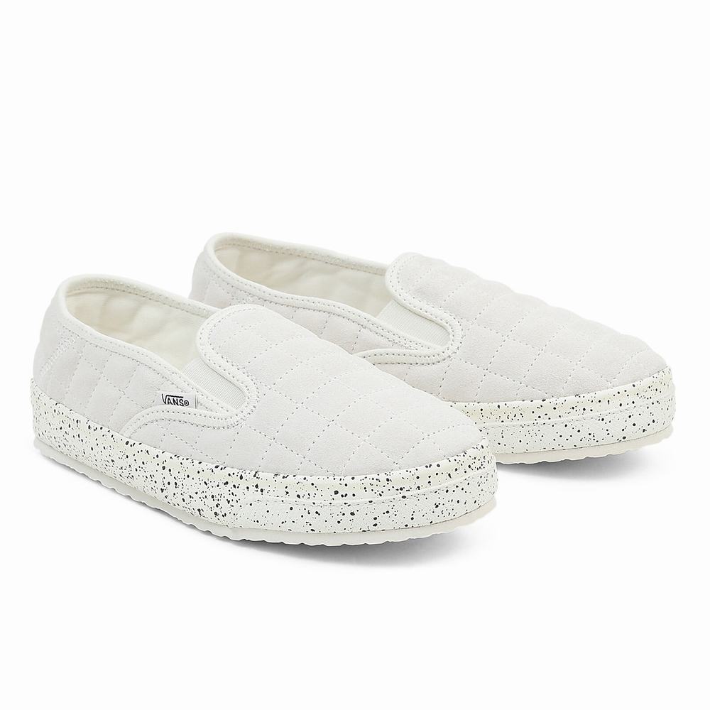 Men\'s Vans Slip-Er 2 Slip On Shoes White | USA63715