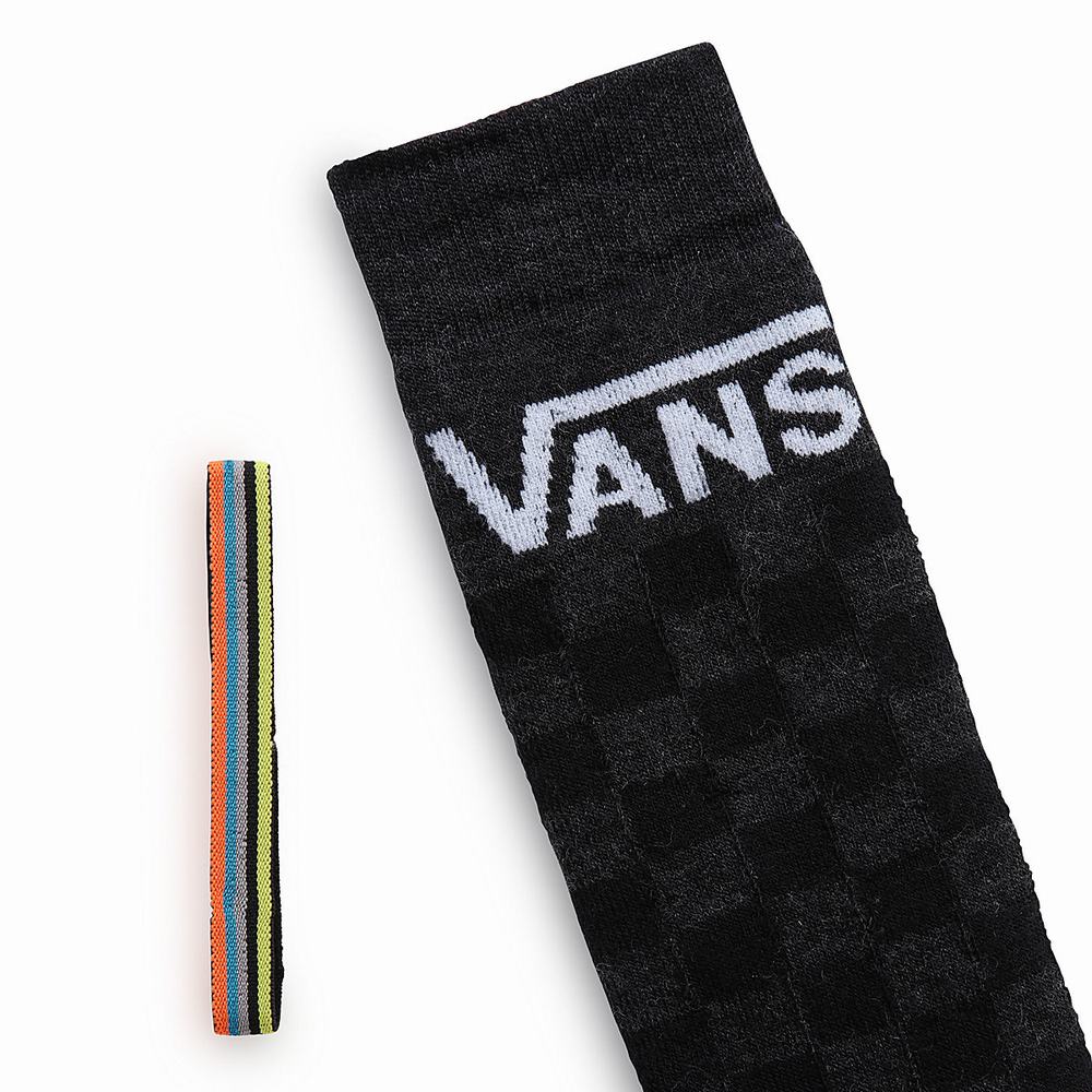 Men's Vans Smartwool Full Cushion Snow (1 pair) Socks Black | USA25369