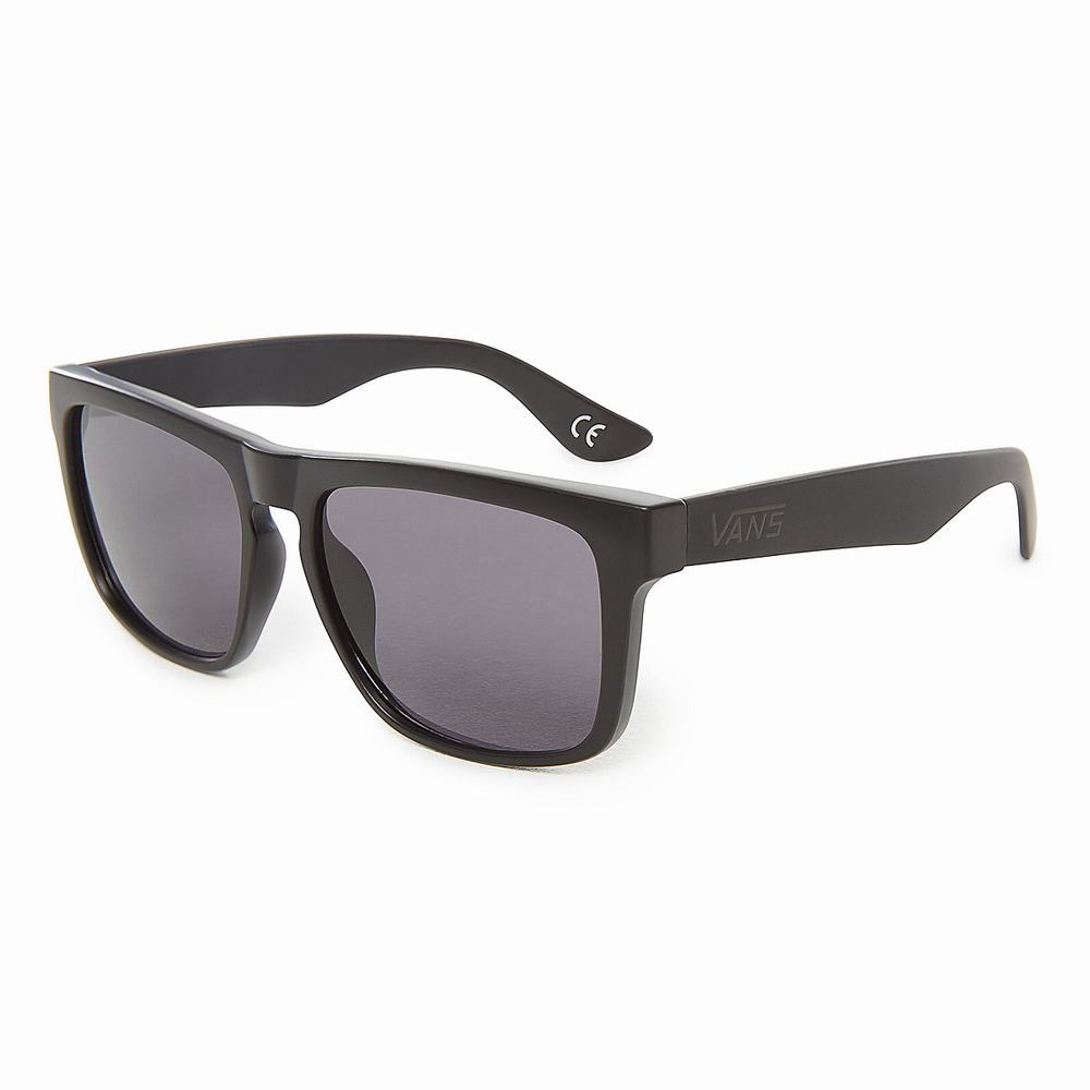 Men's Vans Squared Off Sunglasses Black | USA20419