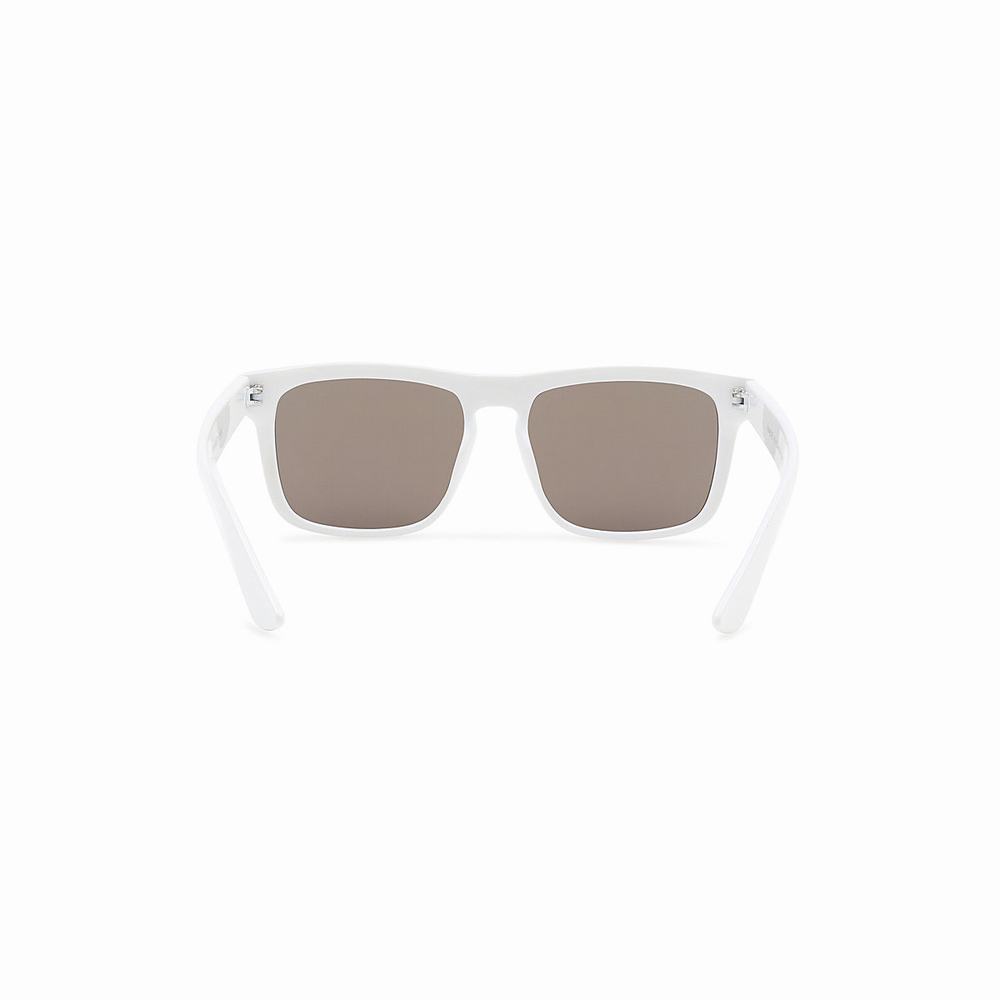 Men's Vans Squared Off Sunglasses White | USA45903