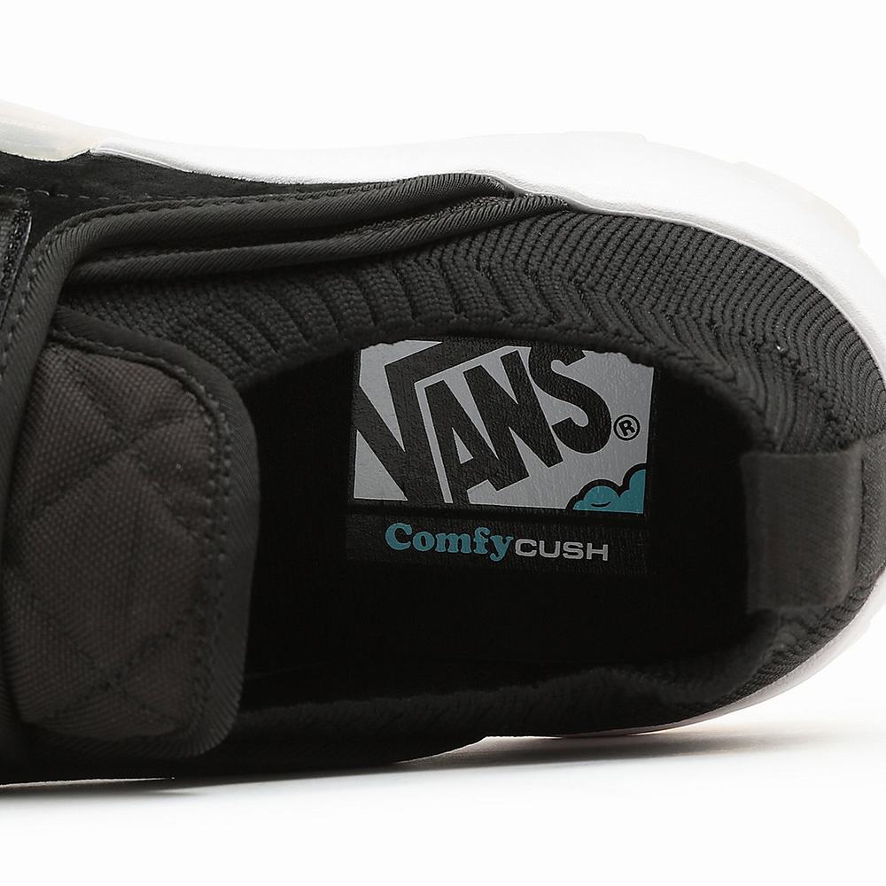 Men's Vans Staple Coast ComfyCush Sneakers Black | USA36490