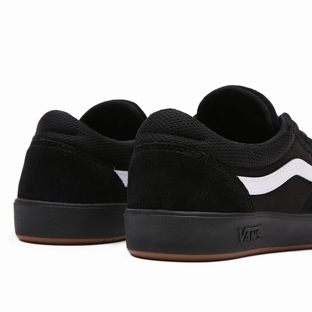 Men's Vans Staple Cruze ComfyCush Sneakers Black | USA01926