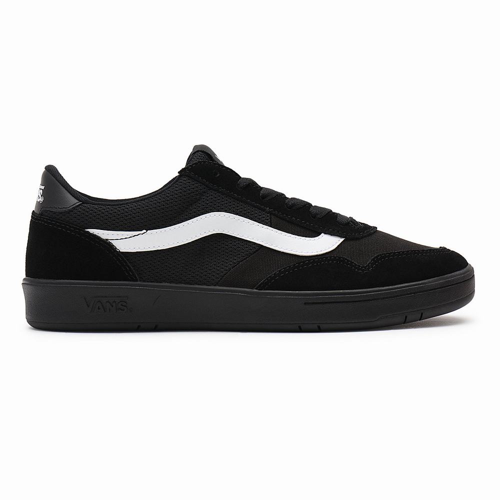 Men's Vans Staple Cruze Too ComfyCush Low Top Shoes Black | USA95732