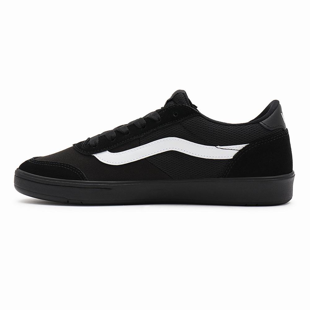 Men's Vans Staple Cruze Too ComfyCush Low Top Shoes Black | USA95732