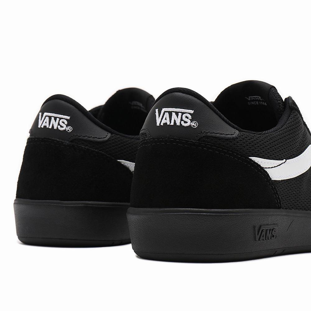 Men's Vans Staple Cruze Too ComfyCush Low Top Shoes Black | USA95732