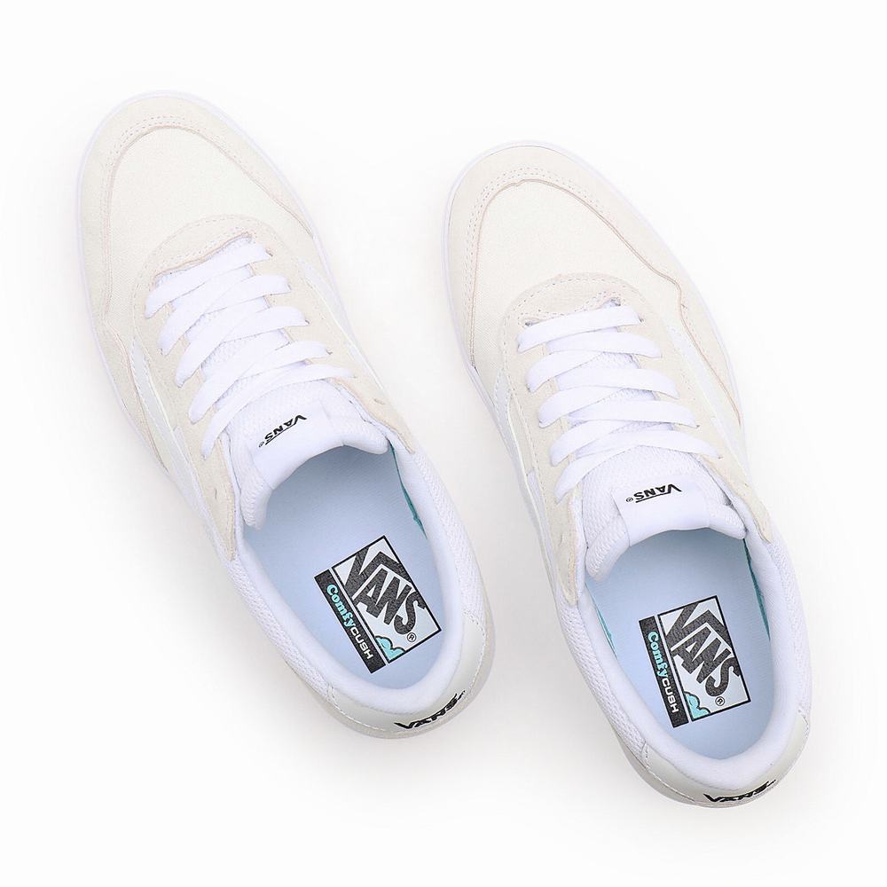 Men's Vans Staple Cruze Too ComfyCush Sneakers White | USA39712