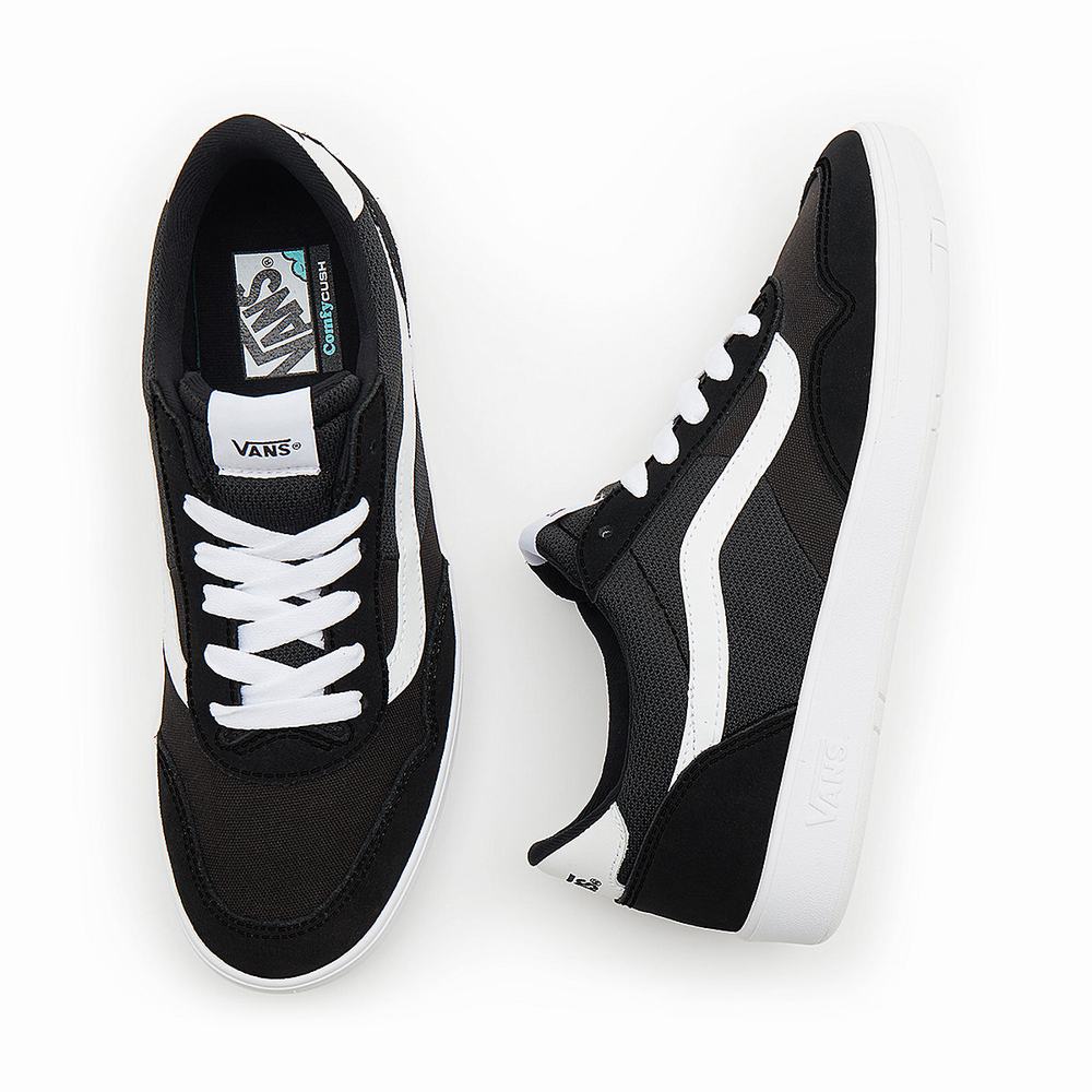 Men's Vans Staple Cruze Too ComfyCush Sneakers Black | USA71456