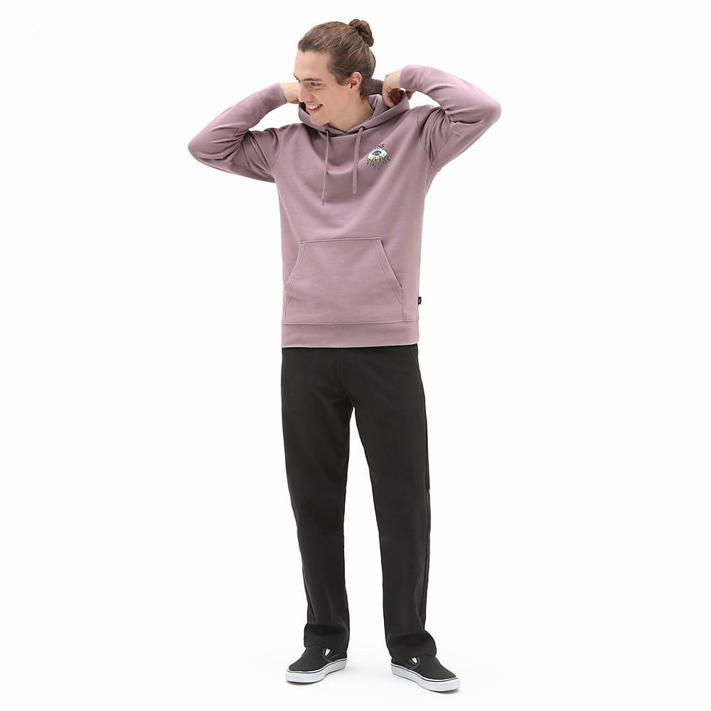 Men's Vans Storm Daze Hoodie Pink | USA12376