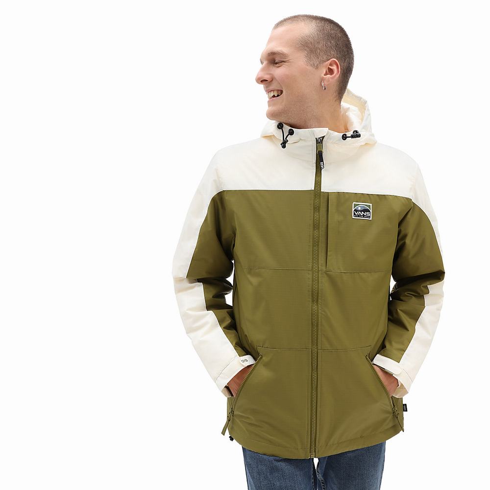 Men\'s Vans Street Outdoor MTE-1 Jackets Green | USA59463