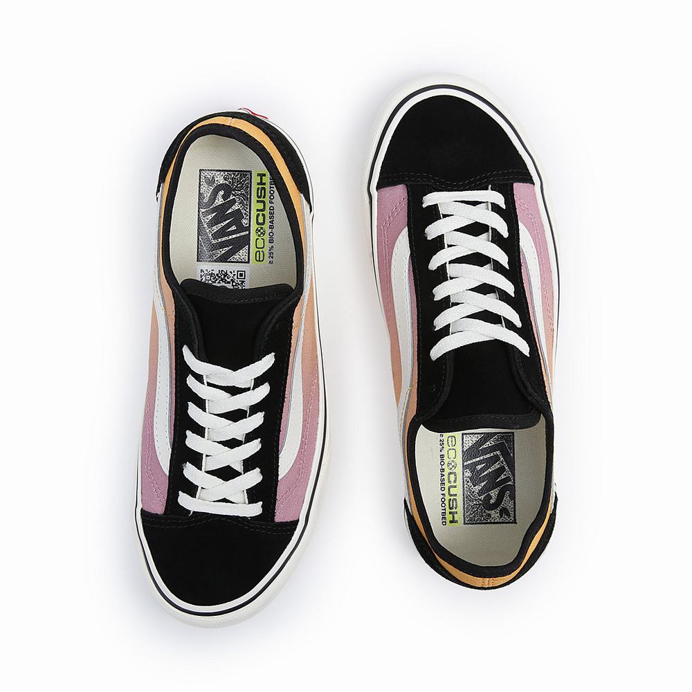 Men's Vans Style 36 Decon VR3 Sneakers Yellow / Pink | USA43609