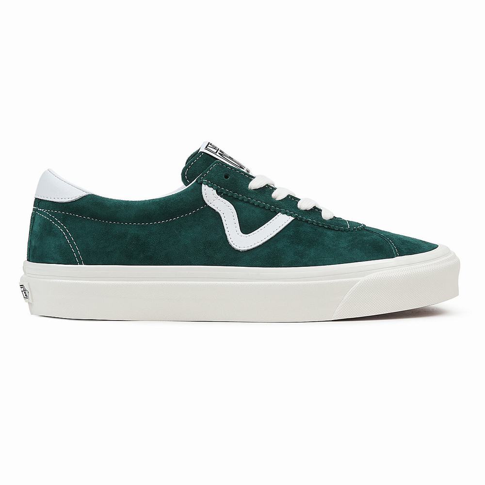 Men's Vans Style 73 DX Sneakers Green | USA48053