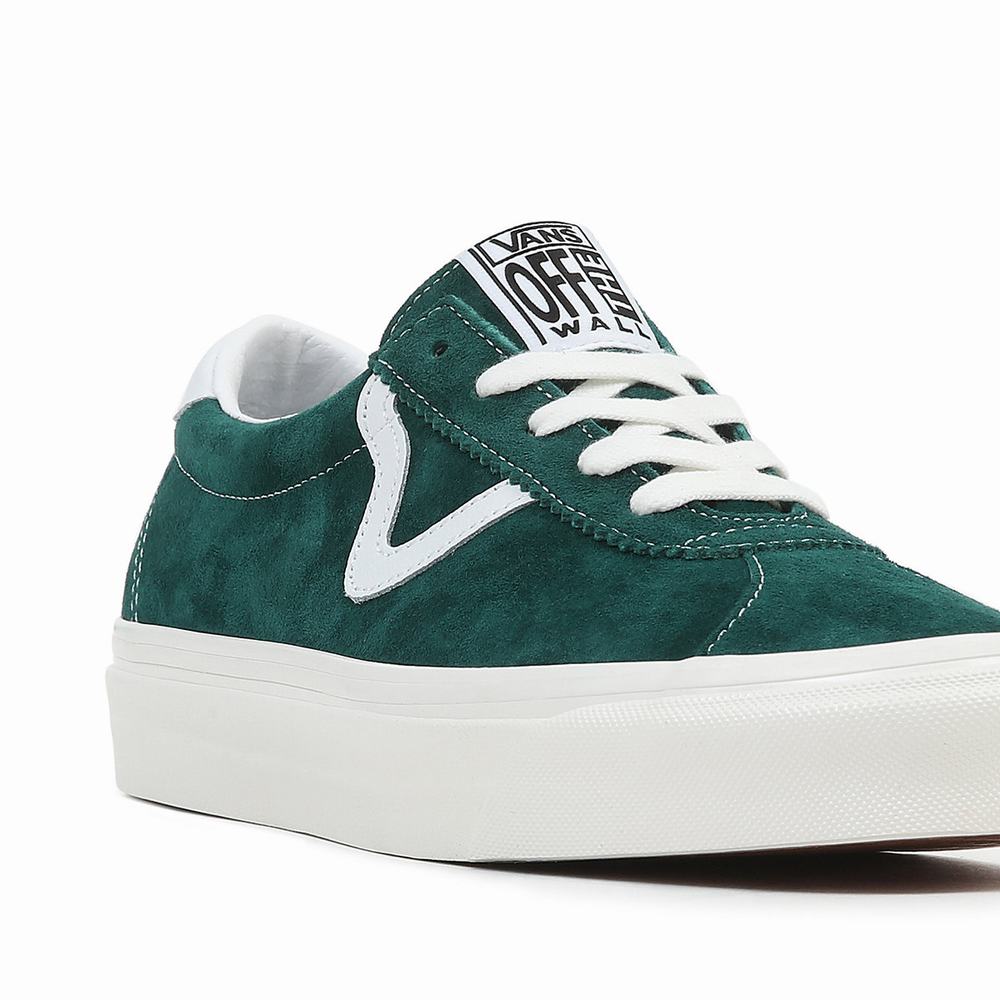 Men's Vans Style 73 DX Sneakers Green | USA48053