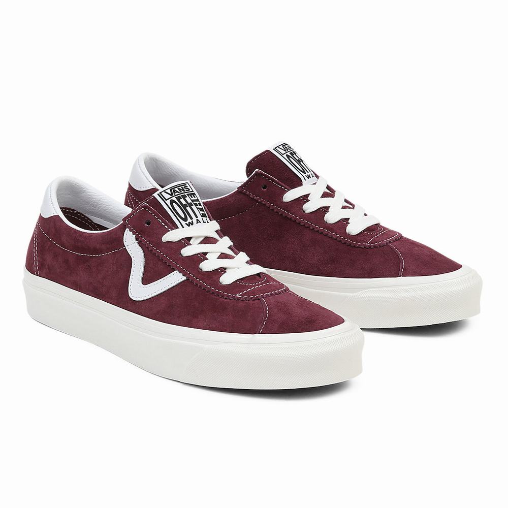 Men\'s Vans Style 73 DX Sneakers Red | USA78546