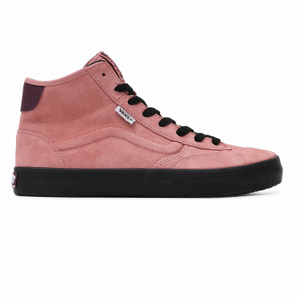 Men's Vans The Lizzie High Top Shoes Pink | USA82936