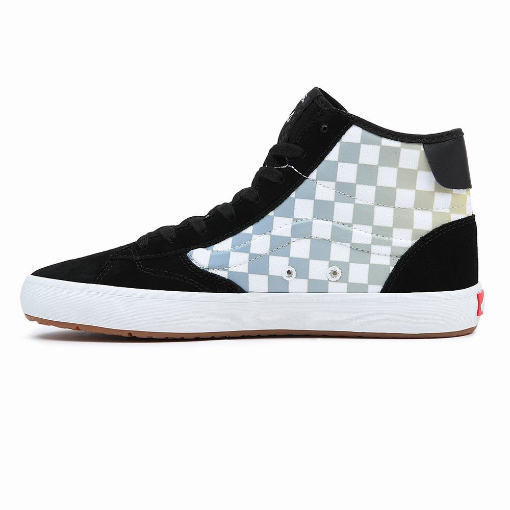 Men's Vans The Lizzie Sneakers Black / Multicolor | USA30768