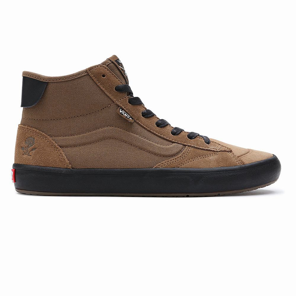 Men's Vans The Lizzie Sneakers Brown | USA78201