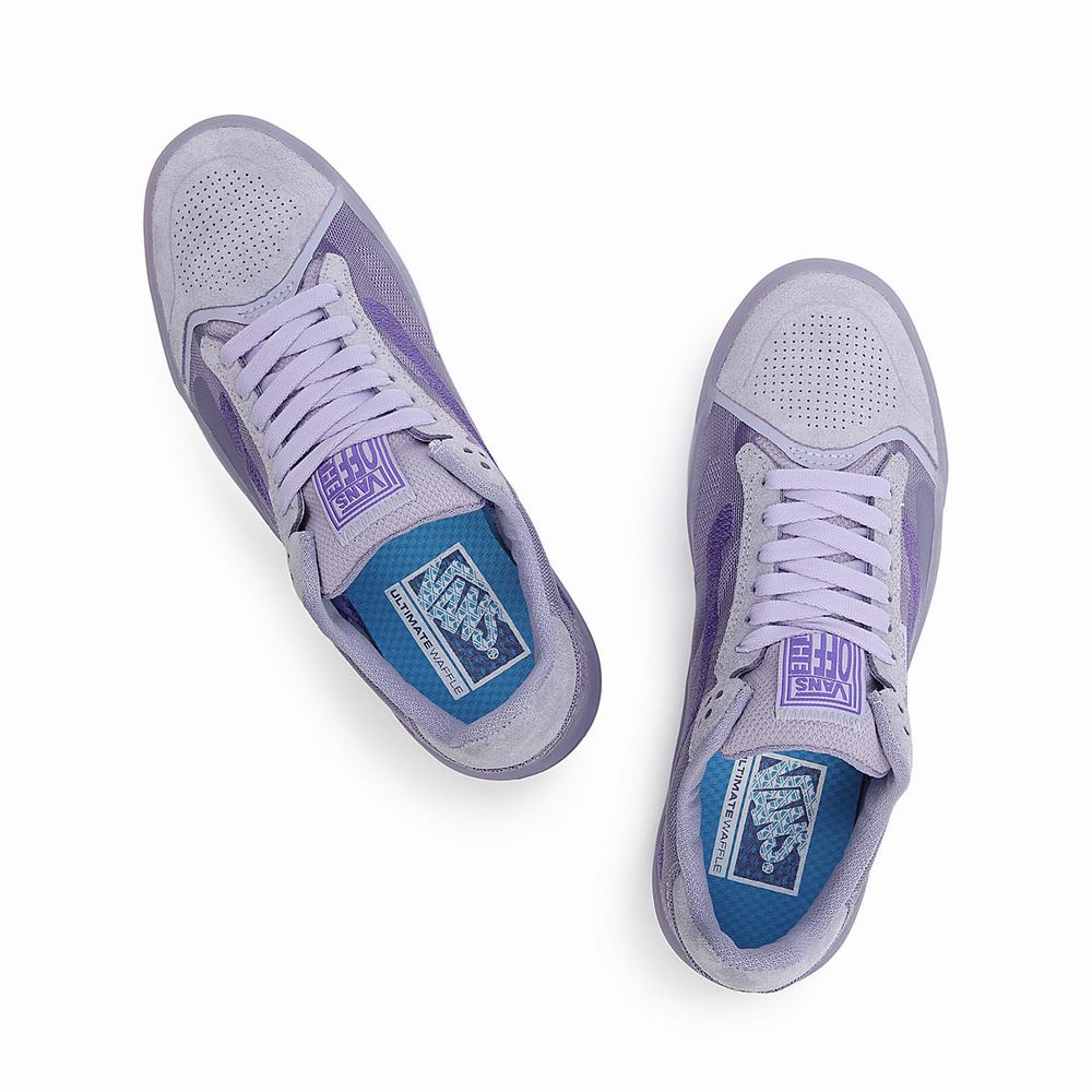 Men's Vans Translucent EVDNT UltimateWaffle Sneakers Purple | USA32618