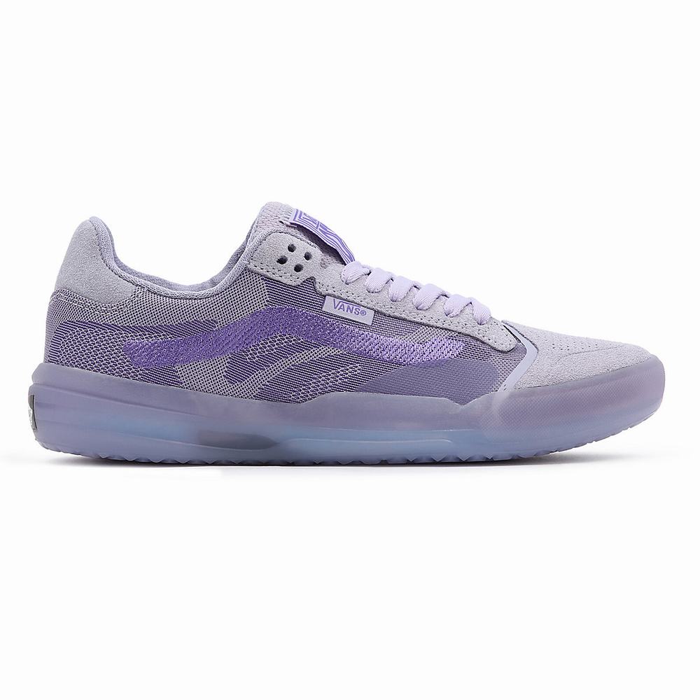 Men's Vans Translucent EVDNT UltimateWaffle Sneakers Purple | USA32618