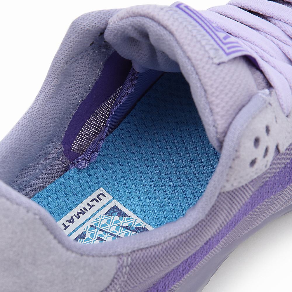 Men's Vans Translucent EVDNT UltimateWaffle Sneakers Purple | USA32618