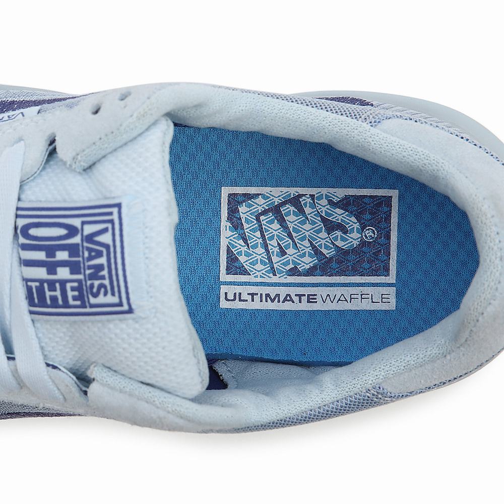 Men's Vans Translucent EVDNT UltimateWaffle Sneakers Blue | USA56082