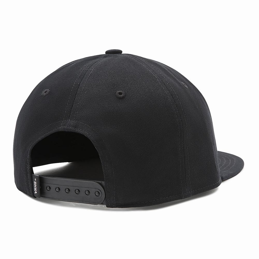 Men's Vans Trippy Outdoors Snapback Caps Black | USA16380