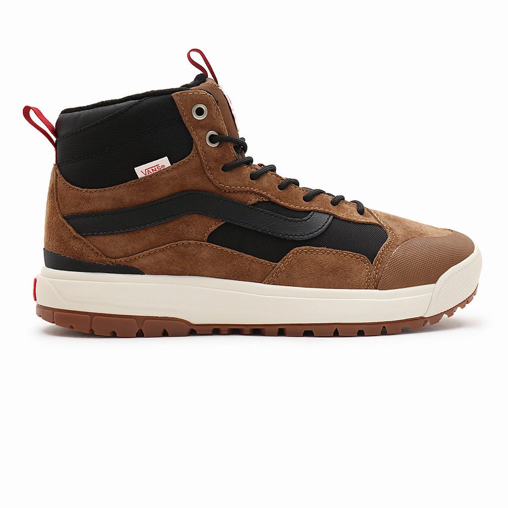 Men's Vans UltraRange EXO Hi MTE-1 Sneakers Brown | USA07325