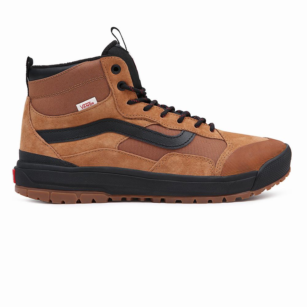 Men's Vans UltraRange EXO Hi MTE-1 Sneakers Brown / Orange | USA20784