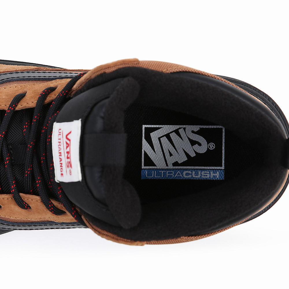 Men's Vans UltraRange EXO Hi MTE-1 Sneakers Brown / Orange | USA20784