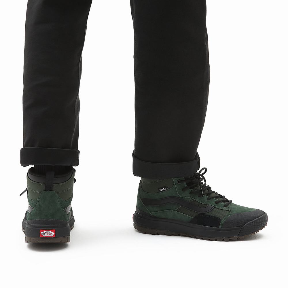 Men's Vans UltraRange EXO Hi MTE-1 Sneakers Green | USA32754