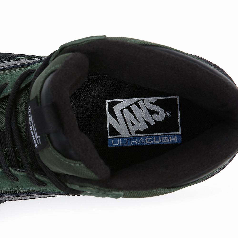 Men's Vans UltraRange EXO Hi MTE-1 Sneakers Green | USA32754