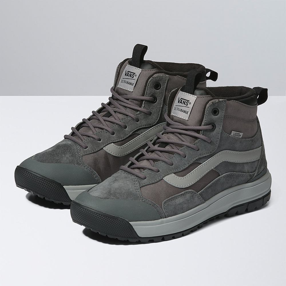 Men's Vans UltraRange EXO Hi MTE-1 Sneakers Grey | USA45379